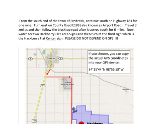 View map with directions and GPS coordinates